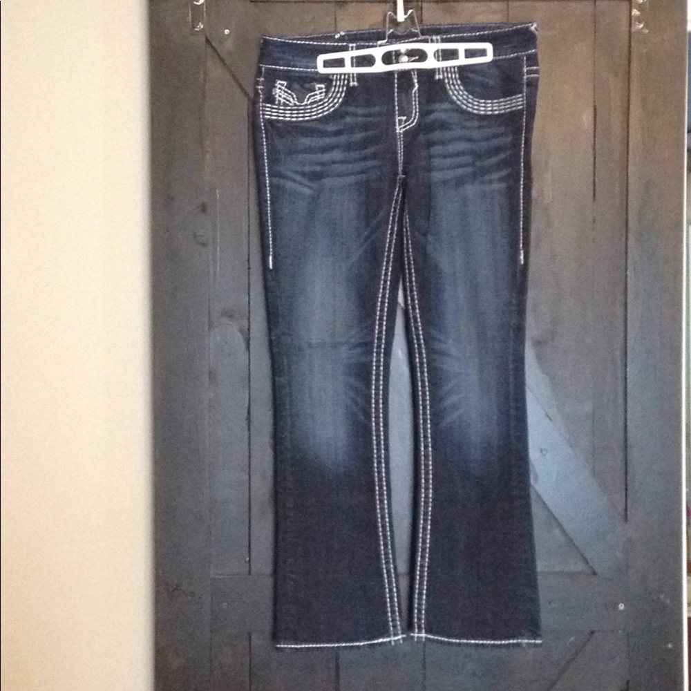 Vigoss Chelsea slim boot jeans, size 9/10